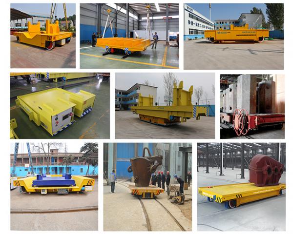 200 Ton Slag Pot Ladle Transfer Cart for Metallurgy Engineering