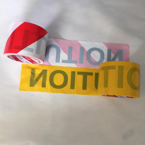 Custom Logo PE Caution Warning Tape Non-adhesive Barricade Tape for Warning
