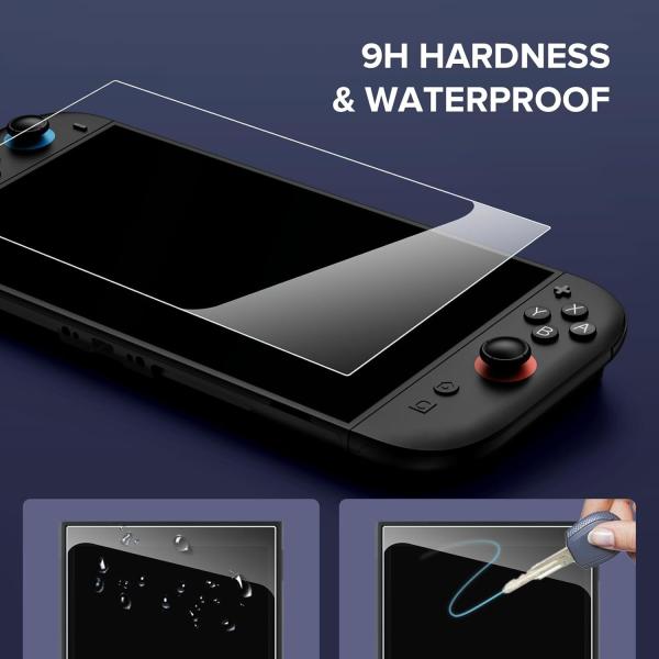 Anti-Scratch, Bubble-Free High Transparency 9H Tempered Glass Screen Protector for Nintendo Switch 2
