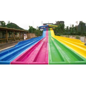 wonderful rainbow slide fiberglass water slide for amusement park