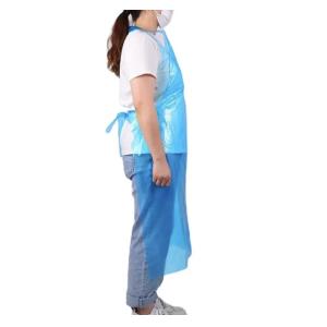 Custom Transparent Pe Cheap Disposable Apron Medical Waterproof apron gown