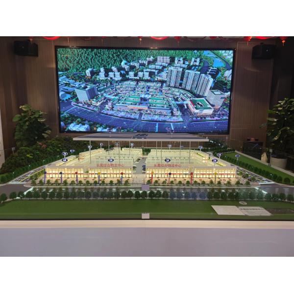 Logistics Distribution Center Scale Model Factory 1:200 Architecture Model
