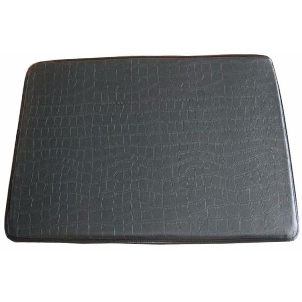 Plaid surface PU with NBR anti-fatigue kitchen feet mat