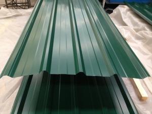 China 0.13-0.5mm Gi Corrugated Roofing Sheet , 60-95HRB Corrugated Galvanized Sheet Metal wholesale