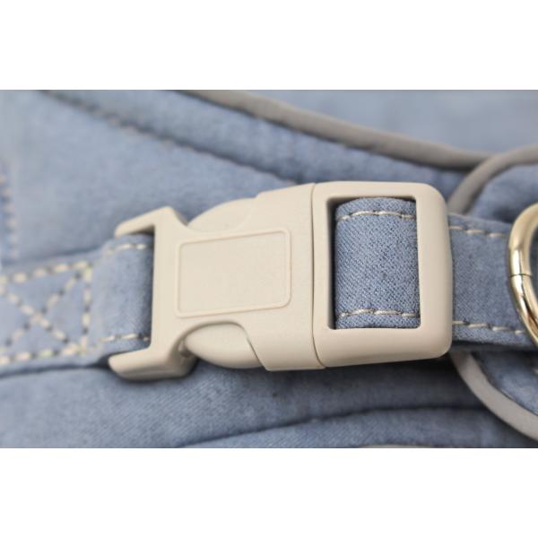 New Suede Reflective Red Dog Leash Vest Explosion Proof