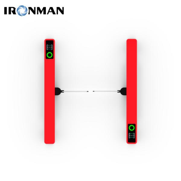 Stainless Steel Turnstile Speed Gate Remote Control Indoor Office Anti Tailgating Fast Exit High Security RFID