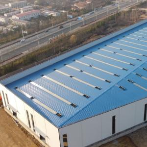 China Large Span PEB Steel Buildings with H Section Columns and Beams wholesale