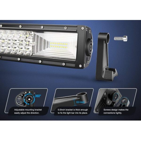 12 Volt Jeep LED Light Bar / Amber And White LED Light Bar Eco - Friendly