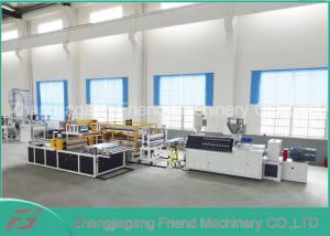 China 880mm  PMMA PVC Profile Extrusion Machine For Standard Glazed Tiles wholesale