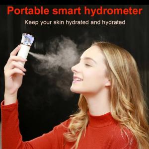 Nano Water Spray Mist With Power Bank Handy Facial Humidifier