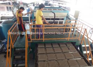 China BV TUV Automatic Egg Tray Machine  Rotary Type Pulp Molding Machine wholesale