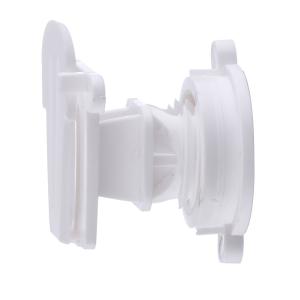 White Color Electric Fence Insulators Plastic Screw On Round Post Insulator