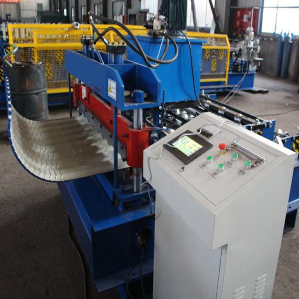 Crimping Curved Arch Plc Roof Sheet Roll Forming Machine Automatic