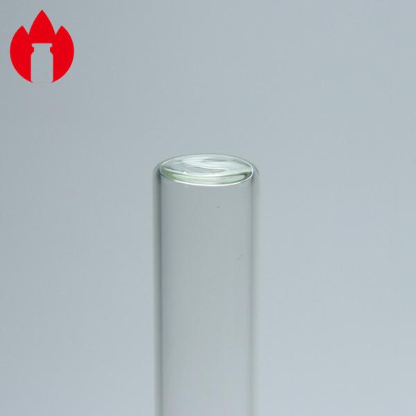 Borosilicate Glass Test Tubes Customized Size Clear Color ISO Certificated