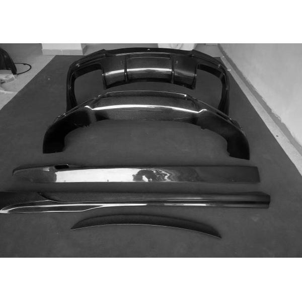 For Bentley Continental GT Carbon Fiber Body Kit Continental GT Upgrades VORS Style Front and Rear Bumper Spoilers