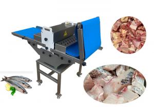 China 500mm Width Fresh Chicken Fish Seafood Cutter Soft Bone Cutting Machine wholesale