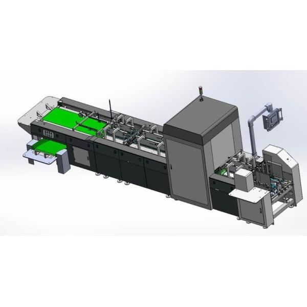 China Printed Biscuit Boxes High Accuracy Focusight Inspection Machine For Maximum 500mm Size wholesale