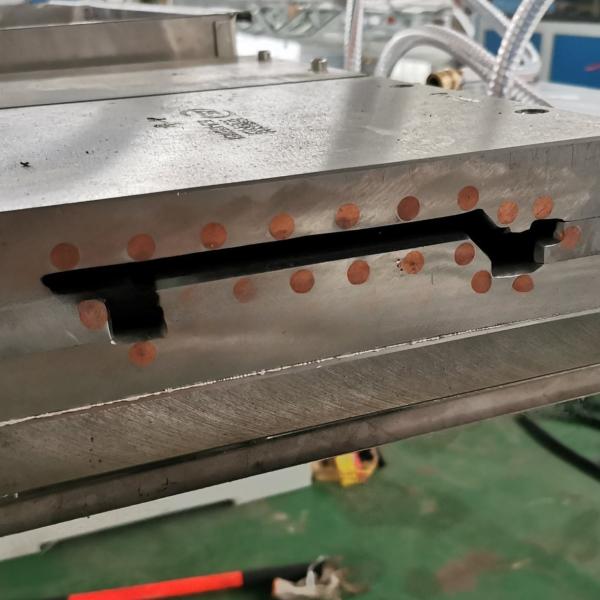 SJSZ 65/132 WPC Decking Profile Extrusion Line For Outside Decking Floor