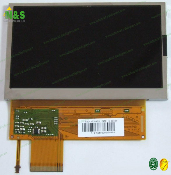 China LQ043T3DX03 4.3 inch 480×272 TFT LCD MODULE Brightness 165 cd/m² (Typ.) new and original wholesale