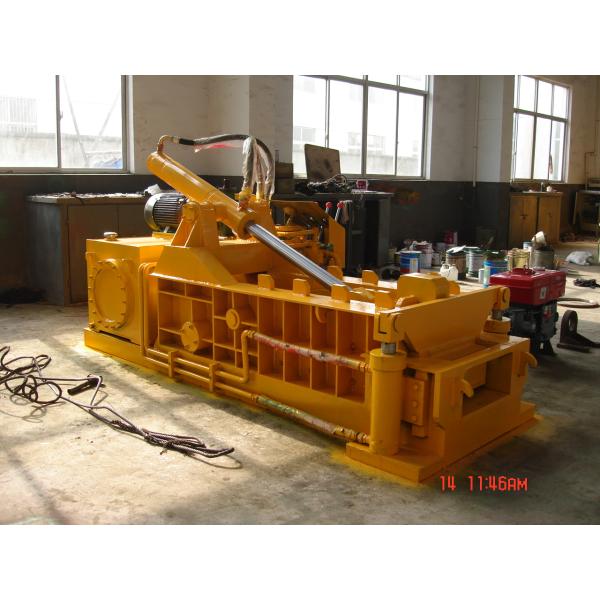 Full Automatic Metal Baler Machine Scrap Metal Compressing Machine 10-20 Ton / Day