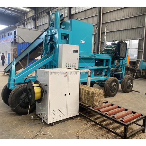 Other High Capacity Rotary Automatic Straw Maize Corn Rice Cornstalk Bale Crusher Hay Grass Straw Bale Shredder