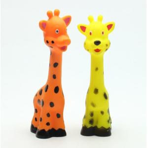 Giraffe Customized pet chew toy vinyl toys for dogs