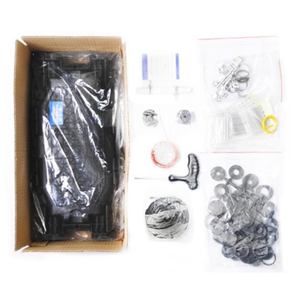 Strengthen Polymer Plastic Boltless Fiber Optic Box Mechanical Sealing With Rubber Protection