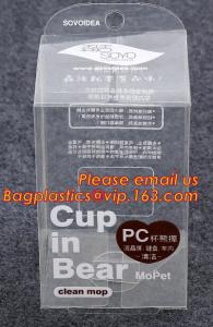 China packaging transparent Soft Crease PVC Clear Plastic Box, small plastic box,clear plastic gift box wholesale