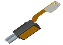 2.7v Cell Phone DC Smd Vibration Motor For Wearable Device / Massager