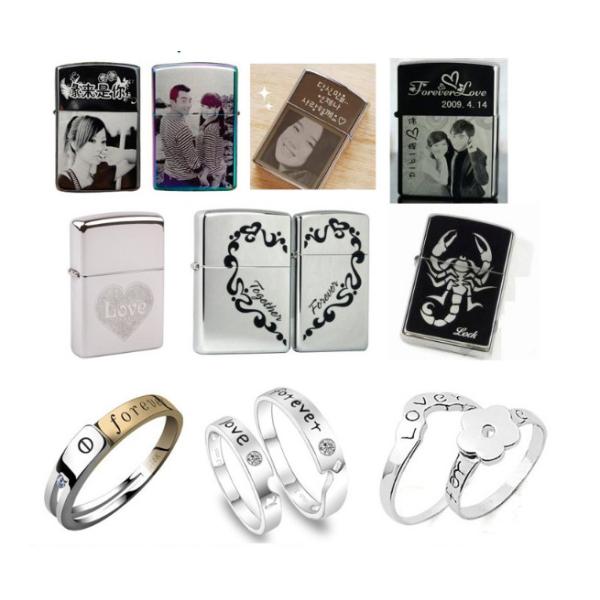 60kHz Portable 20w Fiber Laser Marking Machine Animal Ear Tag Laser Marker