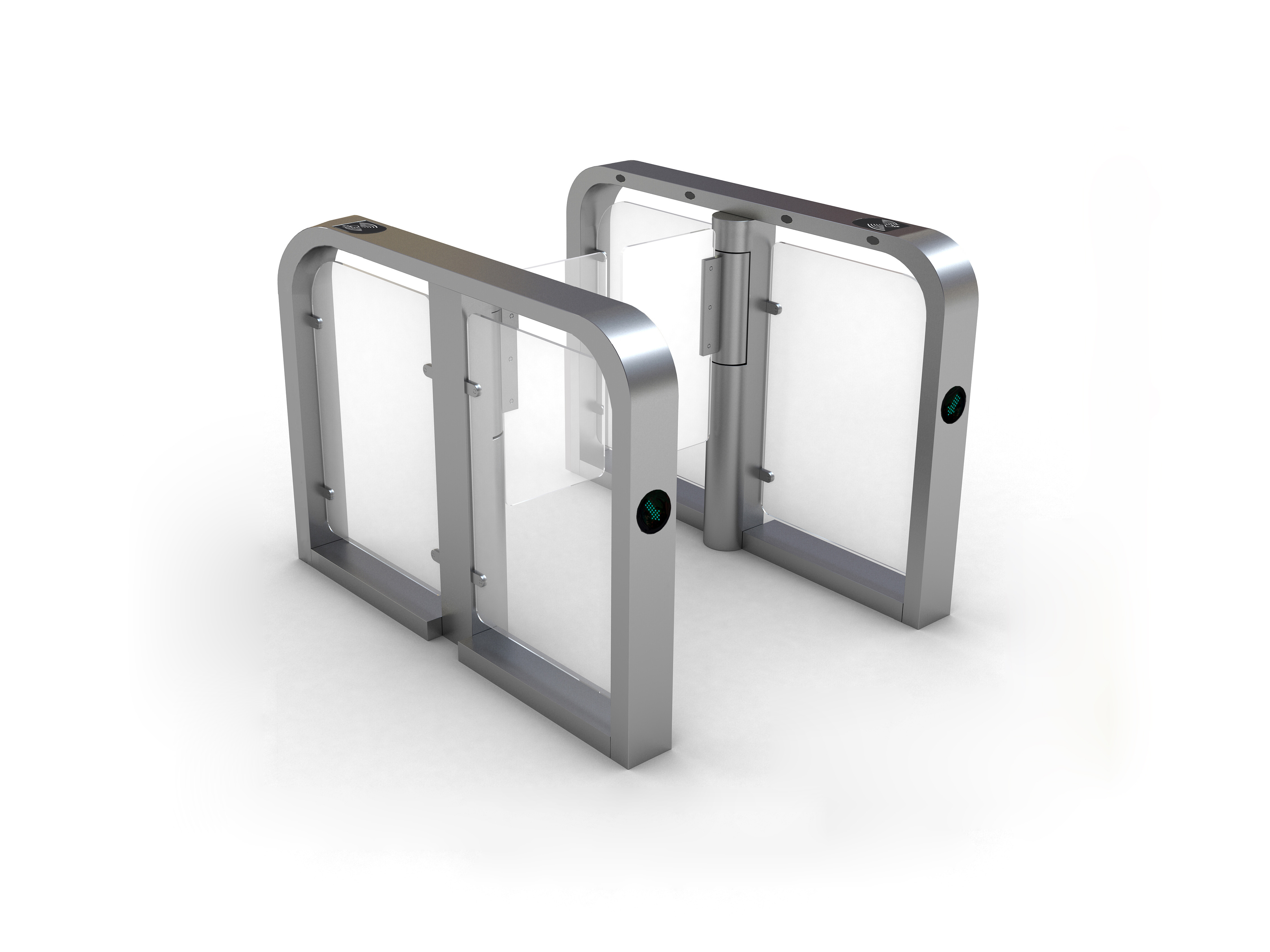 China CE Approval Automatic Systems Turnstiles , Automatic Flap Barrier Gate on sale