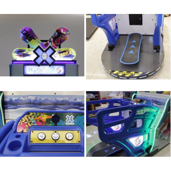 Coin Operated Redemption Snow Game Machine Ski Simulator