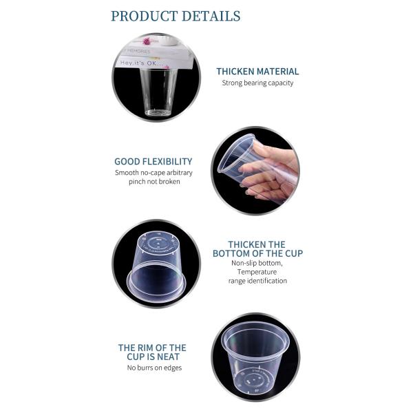 Stylish Disposable PP Injection Plastic Cups Perfect for Parties