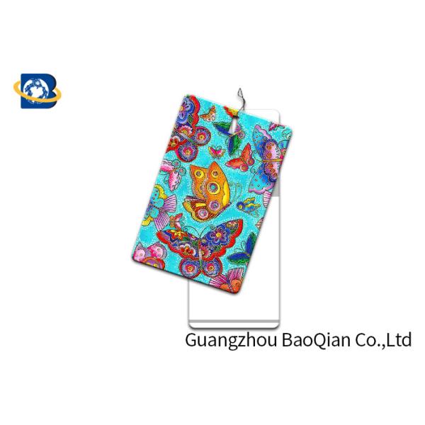 Fantastic Label Custom Printed Hang Tags 3D Lenticular Card PET / PP Printing