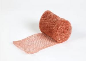 China ODM Dust Removal Knitted Copper Wire Mesh For Oil Gas Separation wholesale