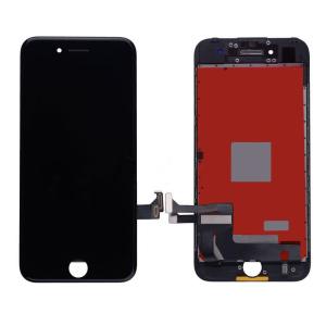 China LCD Screen Display with Touch Digitizer Panel and Frame for iPhone 7 (4.7 inches) - Black - Grade A+ wholesale