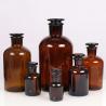 Antitear 8OZ Amber Reagent Bottle ISO Glass for sale