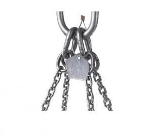 China Four Leg Lifting Chain Sling with Master Link Assembly , 10mm Grade 80 Chain on sale