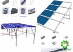 Flexibility Anodized Ground Mount Solar System Pre - Assembled Structure