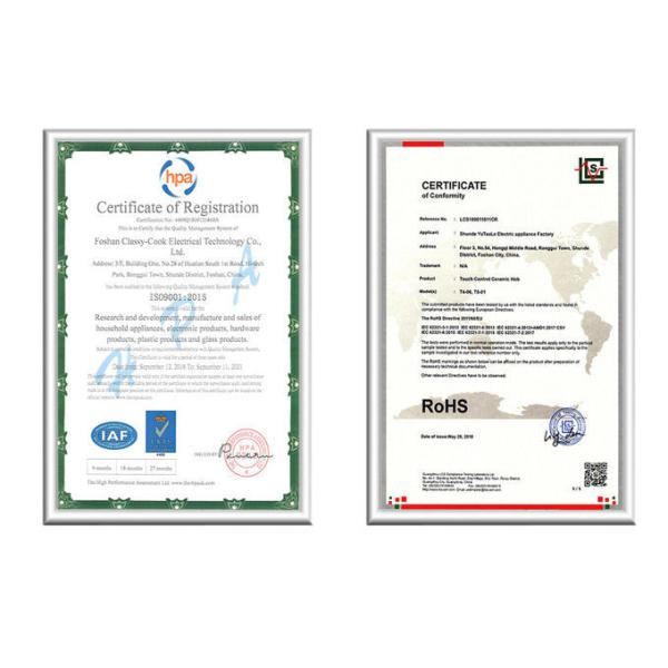 Crystal Glass 7Kg 3400W Built In Stove Top Electric