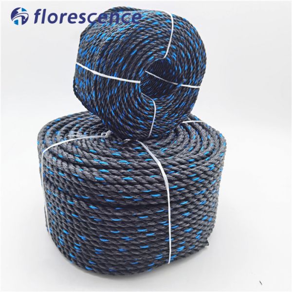 Buoyant and Durable 3 Strand PP Rope Economical for Marine Farm and DIY Use