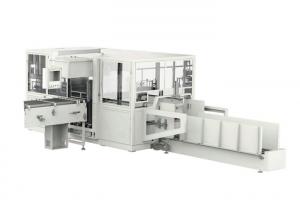 China Full Automatic Cotton Tissue Machine Case Packer Machine Packing Conveyor Line wholesale