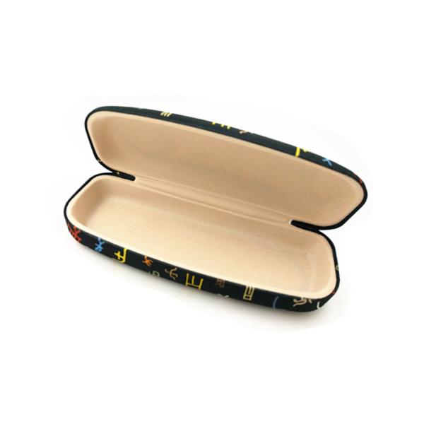 Iron Optical Eyeglass Cases Hard Shell With Interesting Graffiti Pattern