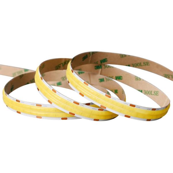 110lm/W 3000K 4000K 6000K COB LED Strip Light Soft Light Strip DC12V/24V CRI90 480LEDs/