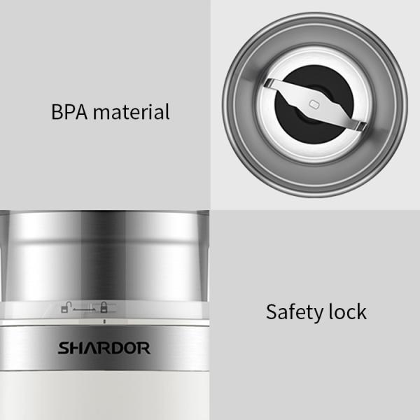 ABS Fine Grind Coffee Maker 150W Removable Cups Commercial Espresso Maker Coarse