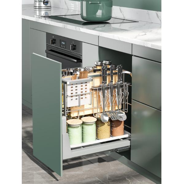 2022 Modern Style PVC Thermofoil Finished Kitchen Cabinet for Luxury Kitchen Design