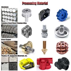 OEM precision aluminum extrusion nozzle turning CNC machining