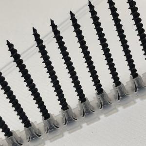 China Bugle Head Fine Thread Auto Feed Screws Collated Drywall 3.5 X 25mm With Plastic Tape on sale