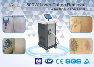 China Tattoo Removal Q Switched ND YAG Laser Tattoo  Machine White / Grey Color 2000mj Output Energy wholesale