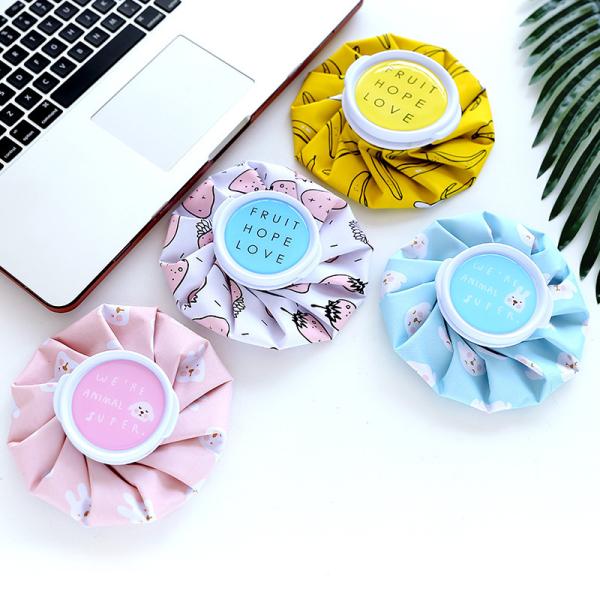 Cartoon Hot Water Bottle Bag Dual Summer Ice Bag Reusable Knee Head Leg Relief Pain Ice Bag Hand Warmer Household Items